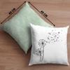 Trendation Musician Pillow with Filling, 40 x 40 cm, Green view 4