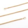 FOUFA Gold/Silver/Gun Black 5 mm Thin Bag Chain view 3