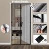 Magnetic Insect Screen Door, 210 x 270 cm, Black view 2