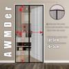 Magnetic Insect Screen Door, 210 x 270 cm, Black view 3