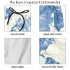 GORDESC Watercolor Blue Men's Swim Trunks with World Map, Quick-Drying, Pockets/Mesh Lining, Multicolor, S 7-9 view 4