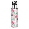 Se Hasenwald Animals Rabbit Water Bottle with Straw Lid, Leakproof Insulated Stainless Steel, 600 mL view 1