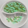 YUGH Round AB Porcelain Sequins, 4/5/6/8/10 mm, for Sewing and Crafts view 3