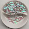 YUGH Round AB Porcelain Sequins, 4/5/6/8/10 mm, for Sewing and Crafts view 4