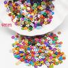 YUGH Sew-On Sequins, 3–6 mm, Flat Round Loose Sequins for Crafts and Decoration view 3