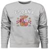 Shirtracer Unisex Spain Crest Sweatshirt, Gray Heather, Size L view 4