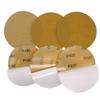 10-Piece Premium Gold Sandpaper, 5 in and 6 in, PSA and Hook-and-Loop Discs for DA Sanders, Grit 40–1000 view 1