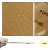 10-Piece Premium Gold Sandpaper, 5 in and 6 in, PSA and Hook-and-Loop Discs for DA Sanders, Grit 40–1000 view 3