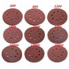 10-Piece 125 mm (5 in) 8-Hole Hook-and-Loop Sanding Disc Set, Grit 40–3000, Grit 120 view 3