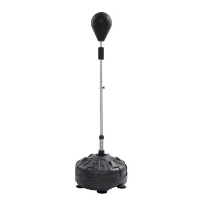 Adjustable Punching Ball Set, 120–160 cm, for Adults and Children, Freestanding Boxing Ball for Boxing, Karate and Taekwondo (Black)