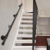 ZXFDM Stair Handrail for Children and Older Adults, Segmental Wrought-Iron Railing, Non-Slip Safety Grab Bar for Bathroom/Hallway (5 ft/150 cm) view 1