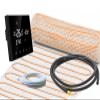UltraPro Extra-Strong Electric Underfloor Heating for Tiles, 200 W/m² Complete Set with RT-50 Thermostat, Black (13 m - 0.5 x 26 m) view 1