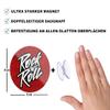 schilderkreis24 Funny “Rock ’N’ Roll” Quote Magnet, 8 x 8 cm view 2