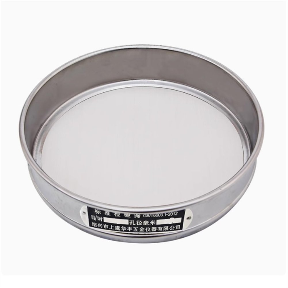 MMLFX 20 cm Laboratory Test Sieve, 304 Stainless Steel, 10–200 Mesh
