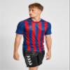 hummel Men's Hmlcore XK Striped Jersey Short-Sleeve T-Shirt, Blue, EU 3XL view 2