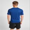hummel Men's Hmlcore XK Striped Jersey Short-Sleeve T-Shirt, Blue, EU 3XL view 4