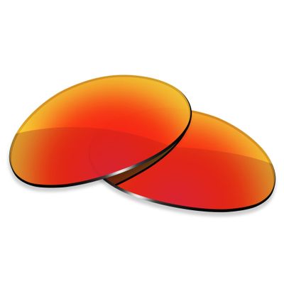 ToughAsNails Replacement Lens for Oakley Romeo 1 Sunglasses, Fire Orange, One Size