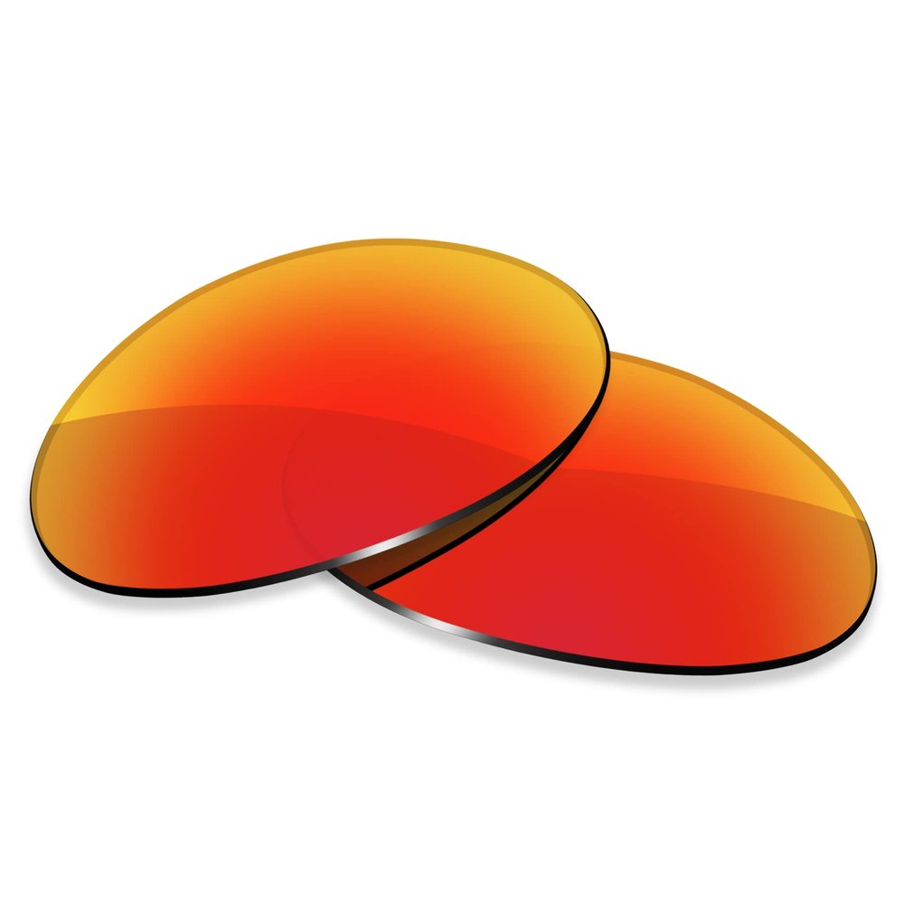ToughAsNails Replacement Lens for Oakley Romeo 1 Sunglasses, Fire Orange, One Size