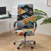 Highdi Spandex Office Chair Cover with Zipper, Washable Universal Computer Chair Cover, L view 2