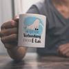 “I Don’t Have a Connection to My E-Lan Today” Alpaca Coffee Mug view 2
