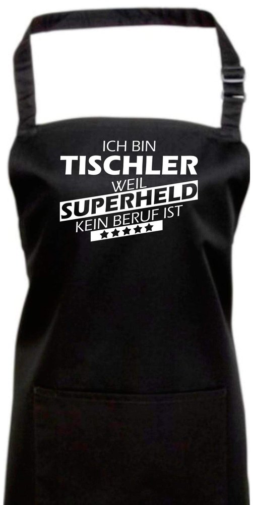 ShirtInStyle Carpenter Apron – “I’m a Carpenter Because Superhero Isn’t a Profession”