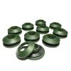 50 AWAPRO Green Plastic Grommets + 13 mm Hole Punch Set view 3