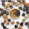 240 Heart-Shaped Wax Seal Beads for Cards, Envelopes, Invitations, and More, Antique Gold view 2