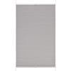 Ventanara Honeycomb Pleated Blind, No Drilling, Adhesive, 50 x 130 cm, Gray Daylight view 2