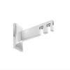 DcoProfi Double-Track Inside-Run Curtain Rod Set, Long, Rectangular, Black/Chrome, 200 cm view 2
