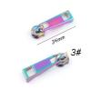 DUO ER 10-Piece Colorful Metal Zipper Sliders, Size #3 view 2