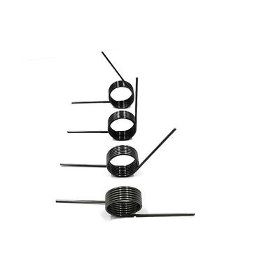 GatherTOOL 2-Piece Set V-Shaped Helical Torsion Springs, 65Mn Steel, 2 mm Wire Diameter, 60/90/120/180° Ring Angles (Length: 18 mm, 120°, Outer Diameter: 11 mm)