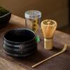 LIUXIN Traditional Matcha Gift Set with Natural Matcha Whisk, Scoop, Ceramic Bowl and Whisk Holder view 1