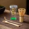 LIUXIN Traditional Matcha Gift Set with Natural Matcha Whisk, Scoop, Ceramic Bowl and Whisk Holder view 4