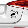 Lanzarote Heart Sticker – 6 Sizes, 21 Colors – Spain, Canary Islands, Arrecife Vacation view 3