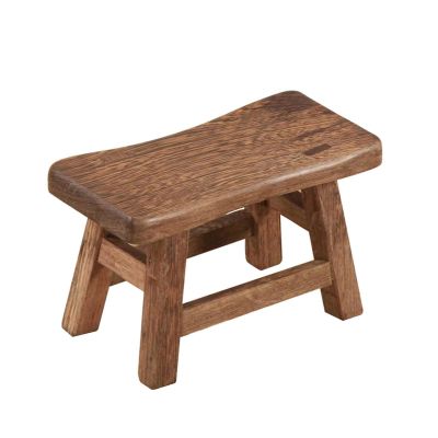 XJHOME Solid Wood Stool, Footstool, Side Table, Step Stool, Wooden Stool (Size: 29 x 13 x 28 cm)