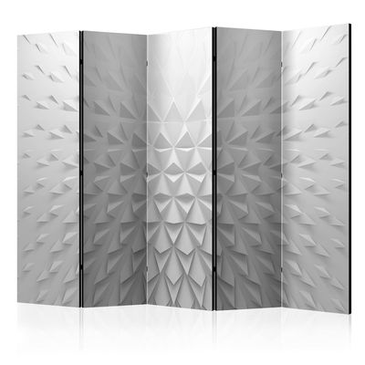 murando Abstract Room Divider Screen, 225 x 172 cm, 5-Panel, Living Room