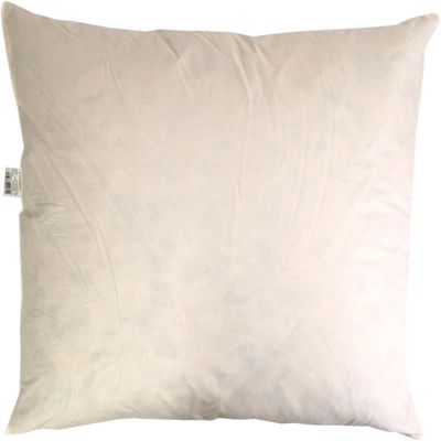 Square Polyester Hollow-Fiber Cushion Insert, Vegan, Free of Harmful Substances, 40 x 40 cm