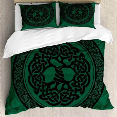 RFFLUX 100% Microfiber 3D Viking Duvet Cover Set, 220 x 240 cm, 3-Piece