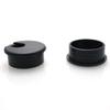 WELWIK Rubber Grommets, Desk Grommets, Plastic Grommets, Hole Covers, PC Cable Organizer, Black, 10-Pack view 3