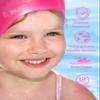 JIMJOOS Kids' Swim Cap, Ages 3–14, Silicone, Non-Slip, Stretchable and Waterproof, with Storage Pouch (Pink, Ages 3–8) view 4
