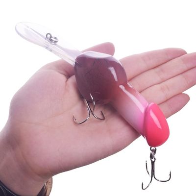 ZZTWER Big Minnow Rattling Wobbler Fishing Lure