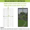 Magnetic Insect Screen Door, 220 x 205 cm, Black A view 4