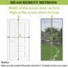 Magnetic Fly Screen Door, 210 x 235 cm, Gray A view 4