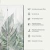 murando - Graffiti Stone-Look Mural Room Divider, 225 x 172 cm, Modern view 2