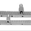 1 Pc 2M Straight Gear Rack with Side Mounting Holes + 1 Pc 2M 20-Tooth Gear, Hole 8/10/12/14/15/16/17/18/20 view 2