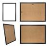 CLAMARO COLLAGE Picture Frame, Matte Black, MDF, 84 x 16 cm, with Acrylic Glass view 2