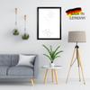 CLAMARO COLLAGE Picture Frame, Matte Black, MDF, 84 x 16 cm, with Acrylic Glass view 3