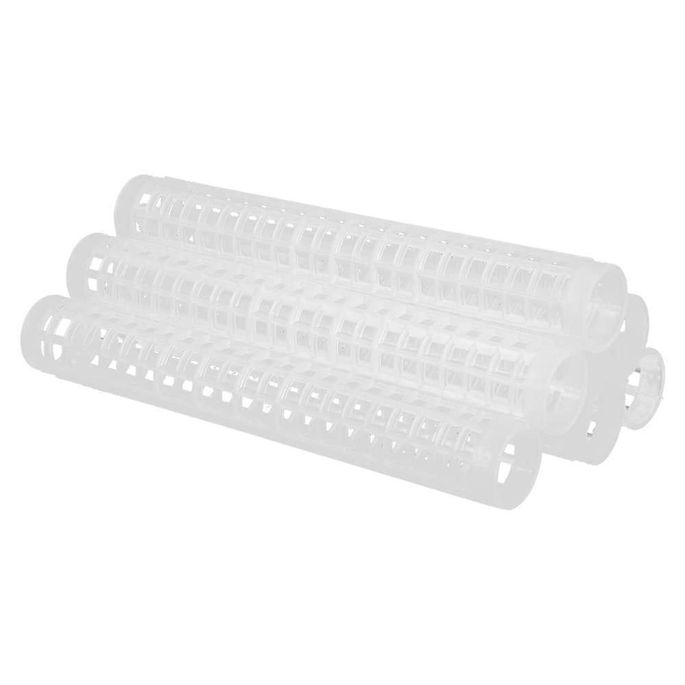 6 Plastic Plant Climbing Poles, White Moss Poles