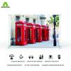 Aoihrraan 3.5 x 2.5 m London Red Telephone Booth Background, British City Street Scene view 2