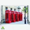 Aoihrraan 3.5 x 2.5 m London Red Telephone Booth Background, British City Street Scene view 3